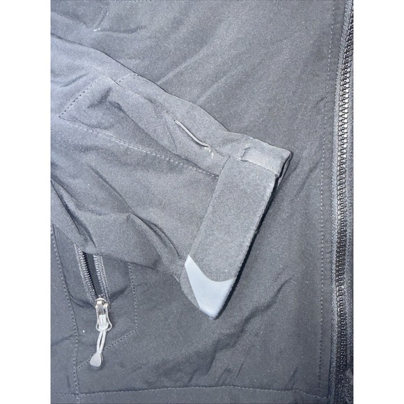 Eddie Bauer 365 Men's Size Large Black Full Zip Fleece Lined Outdoor Jacket NICE - Picture 8 of 16